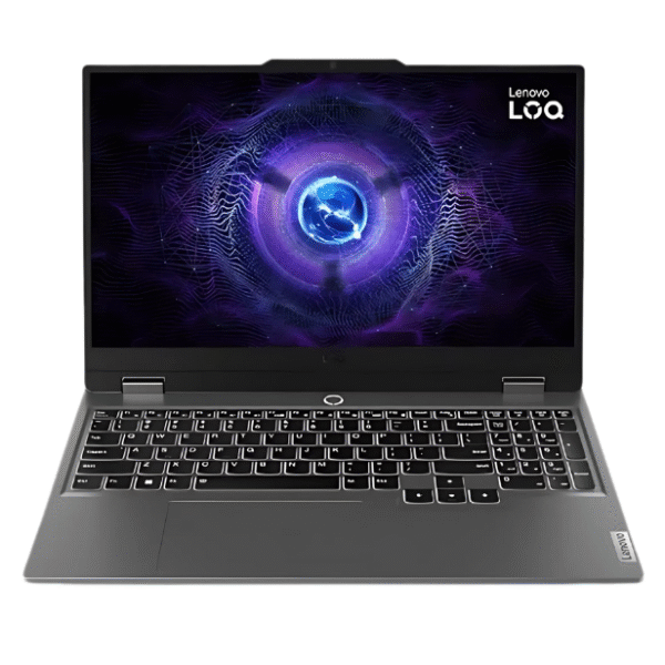 Lenovo LOQ 15IAX9 | 2024 Model | 15.6” FHD 144Hz Gaming Laptop Luna Grey  I5-12450HX, 24GB, 512GB SSD, RTX4050 6GB ) 15.6″ FHD 1920×1080) IPS 300nits  Anti-glare, 100% sRGB, 144Hz, G-SYNC Display